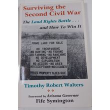 Surviving the Second Civil War The Land Rights Battle 1994 PB autographed new