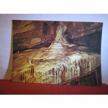 NIAGARA FALLS in WINTER, GOUGH'S CAVE, CHEDDAR, SOMERSET unused postcard =