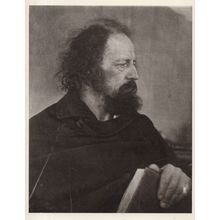 Alfred Tennyson The Dirty Monk 1869 Award Photo Postcard