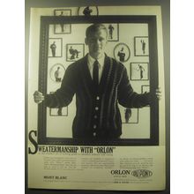 1959 Du Pont Orlon Ad - Sweatermanship with Orlon or, the modern art of looking