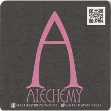 BEER MAT - ALECHEMY BREWING - TALISMAN LAGER - (Cat No 006) - (2015)