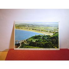 HAPPY VALLEY from GREAT ORME LLANDUDNO, WALES used postcard by R. Tuck 1953 pm =