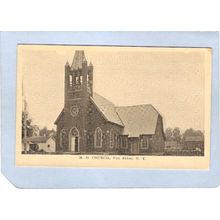 New York Van Etten M E Church Photo Type Card ny_box3~962
