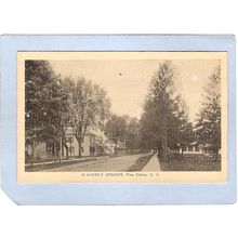 New York Van Etten Waverly Street Street Scene Photo Type Card ny_box3~964