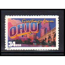 3595 34c Ohio Fine MNH V2742