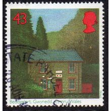 GB 1997 Sub-Post Offices - Beddgelert, Gwynedd 43p Used