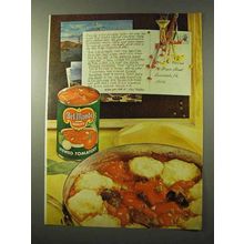 1964 Del Monte Stewed Tomatoes Ad