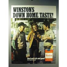 1971 Winston Cigarettes Ad - Down Home