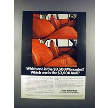 1972 Audi 100LS Car Ad - Which one is $3,900?