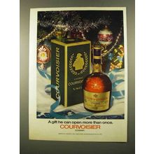 1975 Courvoisier Cognac Ad - Open More Than Once