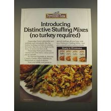 1986 Pepperidge Farm Distinctive Stuffing Mixes Ad - No Turkey Required
