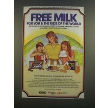 1986 Nabisco Oreo Cookies and Honey Maid Graham Crackers Ad