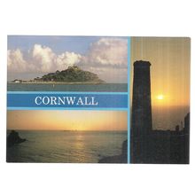 CORNWALL multiview. .. unused postcard by Colourmaster =