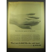 1966 Metal Box Ad - This is the can opener of the future