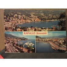 multiview. RAPALLO, ITALY unused postcard =