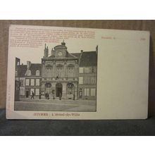 HOTEL-DE-VILLE, GUINES, FRANCE unused antique postcard =