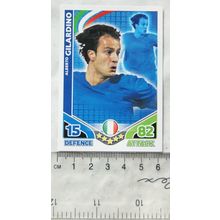 2010 Topps Match Attax World Cup Trading Card - Italy, Alberto Gilardino
