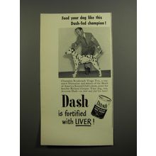 1952 Dash Armour Dog Food Advertisement - Roadcoach Tioga Too Dalmation
