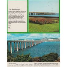 Tay Road Railway Bridge Opening History 2x Mint Postcard s