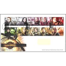 2018 GB FDC - Game of Thrones - Typed Address