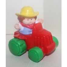 1996 McDonalds Fisher Price Under 3 Toy Little People Tractor