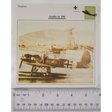 Arado Ar 196 - Germany - Seaplane - Collectors Club Card