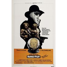 Family Plot (1976)_0 Movie Film Poster Canvas iconic design