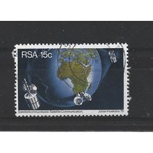 SouthAfrica.Satellite Communication stamp.Fine Used.Sep25a