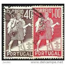 1937 Michel 599/600 - #2 fine used (o)