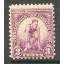 718 3c Runner Average MNH Q0356