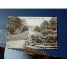 vintage mansion roundhay park, Leeds england postcard