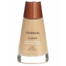 COVERGIRL Clean Liquid Foundation 125 Buff Beige 1 oz.