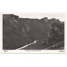 Winnats Pass Castleton Derbyshire RP Postcard