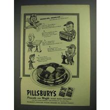 1944 Pillsbury Pancake and Waffle Flour Ad - Heigh-Ho
