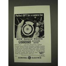 1956 General Electric Guardian Exposure Meter Ad