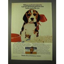 1972 BankAmericard Credit Card Ad - Christmas Present