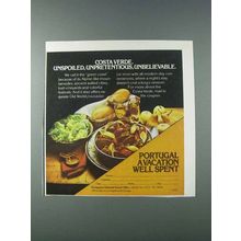 1981 Portugal Tourism Ad - Coste Verde Unspoiled