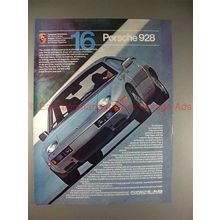 1981 Porsche 928 Car Ad - Vehicle Responsiveness!!