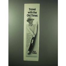 1983 Schrade Old Timer Wrangler 930T Knife Ad