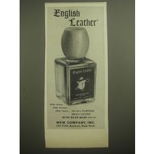 1963 English Leather After Shave Ad - English Leather