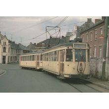 Hainaut Province Belgium SNCV 9052 Bus Route 30 Andeplues Postcard