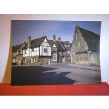 TYTHE BARN, LACOCK. WILTSHIRE unused postcard by National trust =