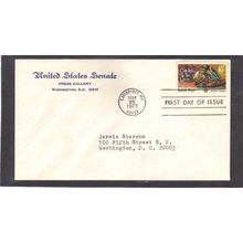 FDC Senate 1560 10c Salem Poor (No Cachet-Typed/A) CV41156