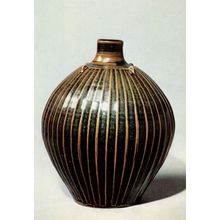 Cornwall Stoneware Tenmoku Glaze 1950s St Ives Earthenware Postcard