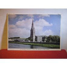 ST MUREDACH'S CATHEDRAL, BALLINA, Co. MAYO, IRELAND used postcard 1961 pm =