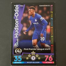 TOPPS PREMIER LEAGUE ON DEMAND 2018/19 CALLUM HUDSON Odoi CHELSEA ROOKIE #OD161