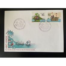 Cabo Verde 1992 Mi. 631 - 632 FDC Cristovao Colombo Christopher Columbus