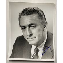 Macdonald Carey (d. 1994) Signed Autographed Vintage Glossy 8x10 Photo