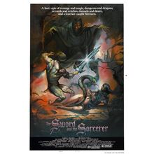 sword_and_sorcerer Poster Canvas Movie Film Print A0 A1 A2 A3 A4 A5 A6 Art Wall