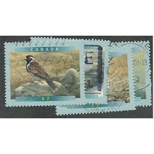 CAN 2001 (SET) 'BIRDS (6TH SERIES)' (4v) FINE USED (EBID49-104)